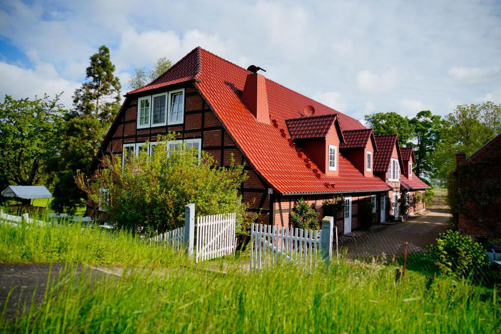 Landhaus Elbeflair Apartment Bei Doemitz Lenzerwische Exterior foto