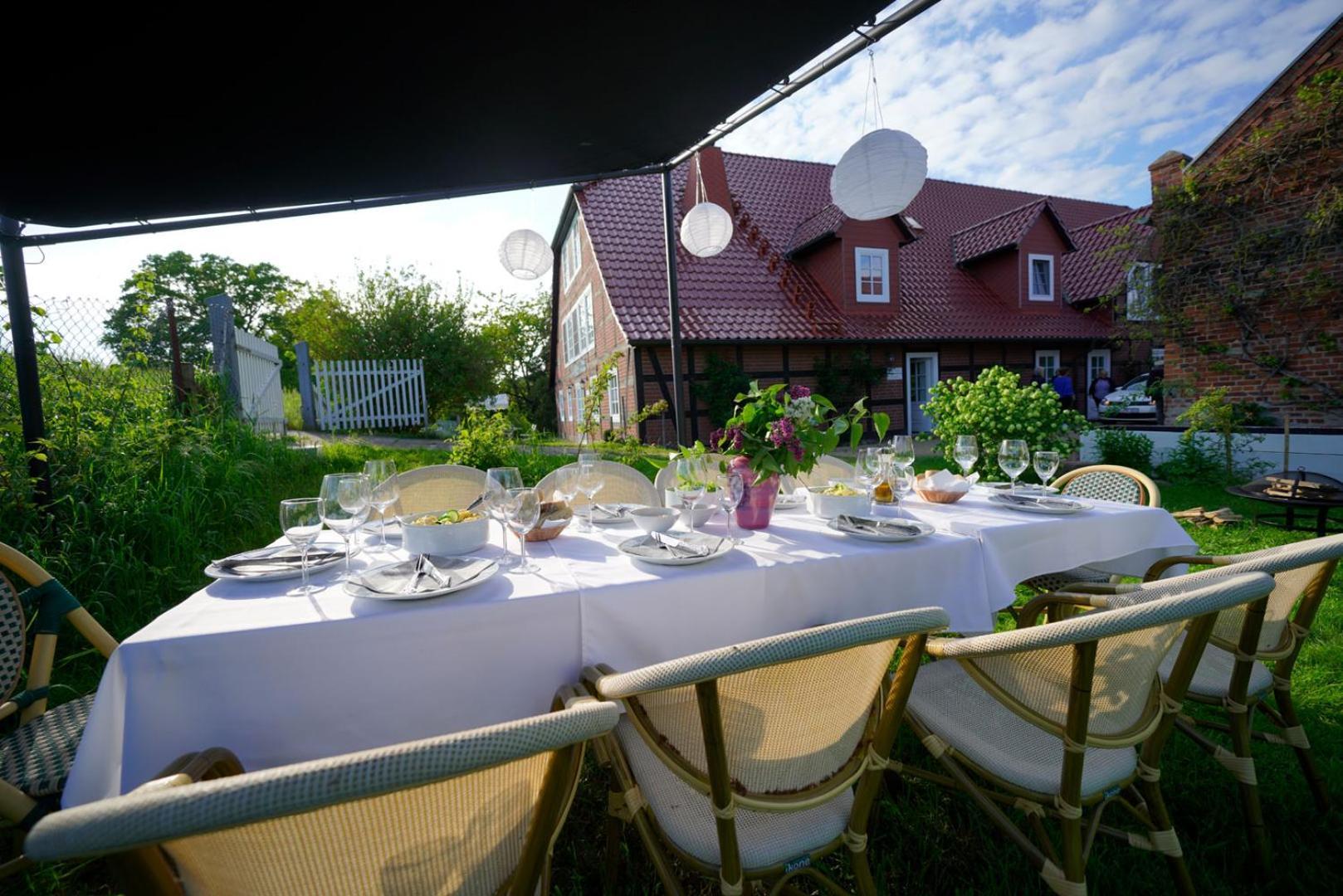 Landhaus Elbeflair Apartment Bei Doemitz Lenzerwische Exterior foto